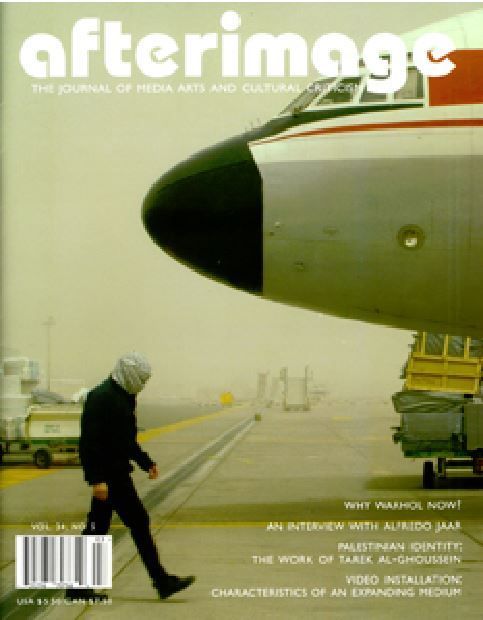 AFTERIMAGE magazine side cover Spring 2007