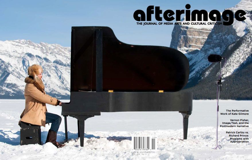 AFTERIMAGE magazine side cover  Vol 39 # 3 December 2011