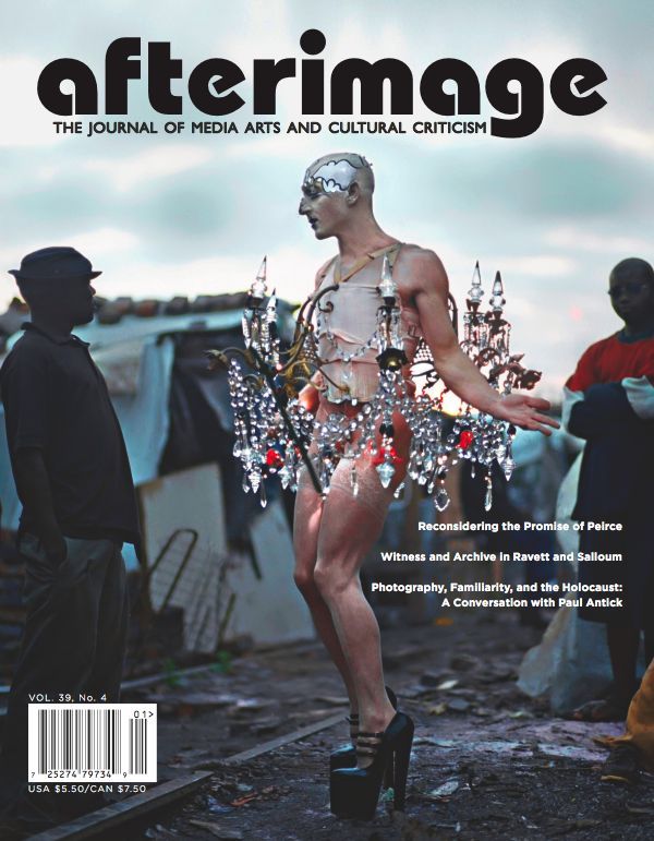 AFTERIMAGE magazine side cover  Vol 39 # 4 February 2012