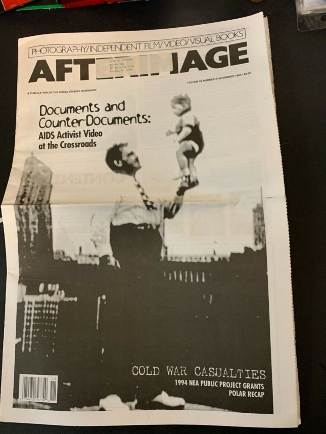 AFTERIMAGE magazine side cover  November 1994