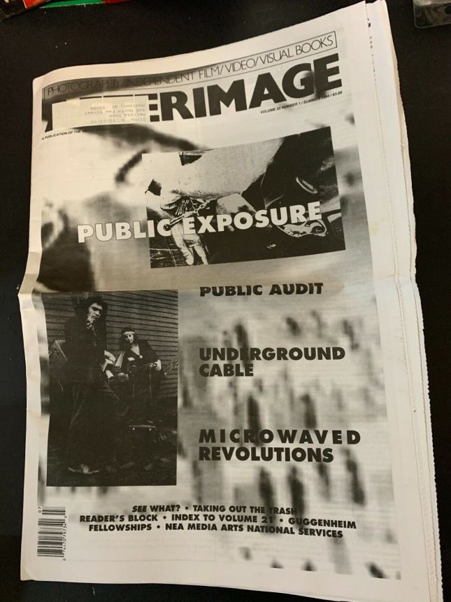 AFTERIMAGE magazine side cover Summer 1994