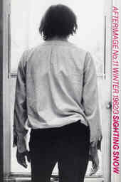AFTERIMAGE UK magazine side cover Issue 11 Winter 1982