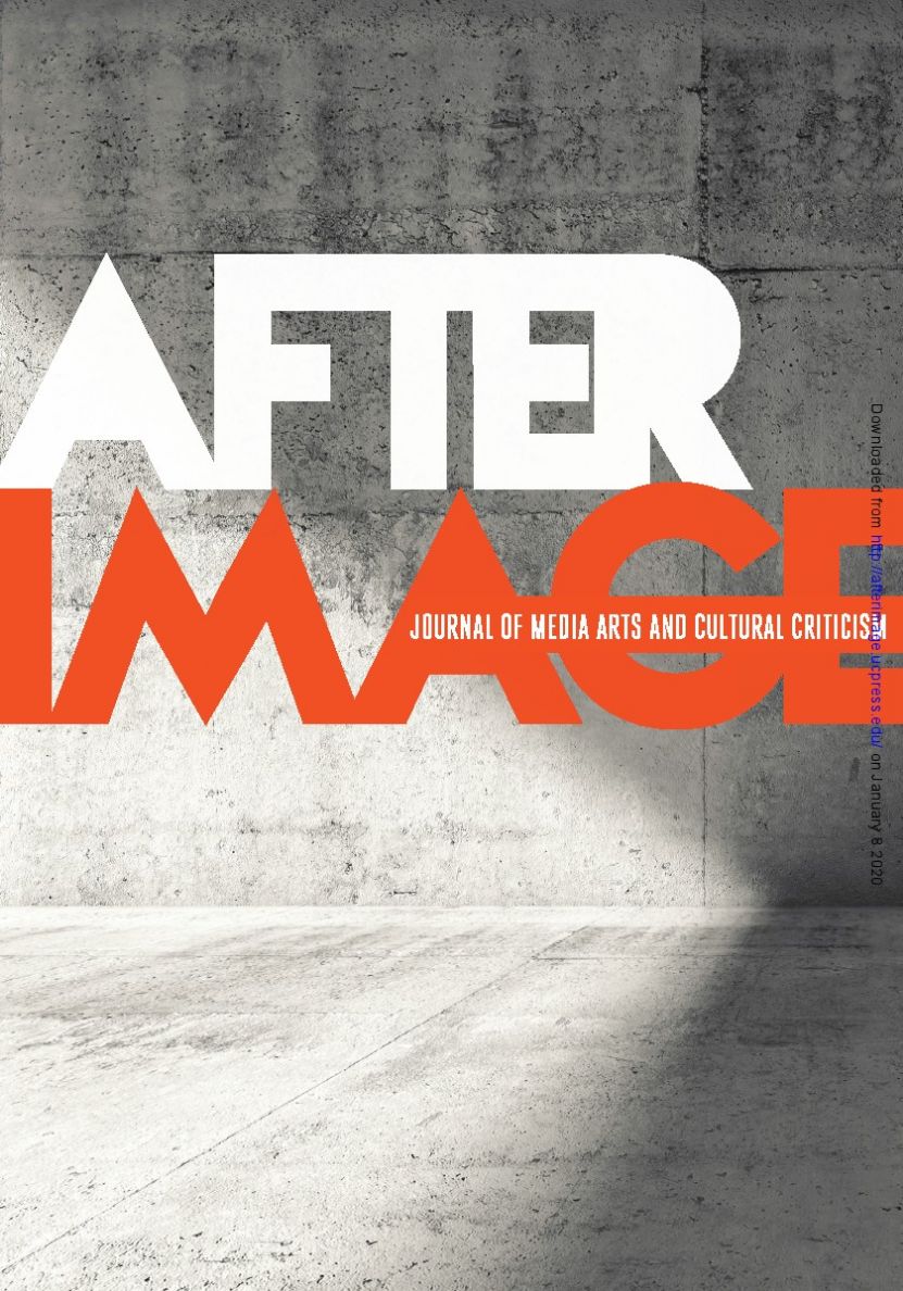 AFTERIMAGE magazine side cover  Vol 46 No  4  December 2019