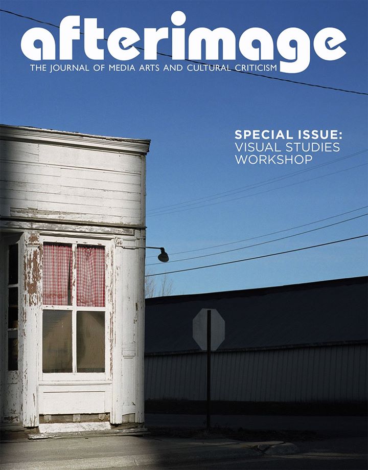 AFTERIMAGE magazine side cover  Vol 41 #1 July/August 2013