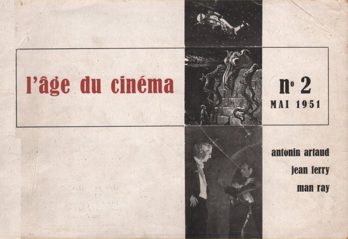 AGE DU CINEMA | L magazine side cover Issue 2 May 1951