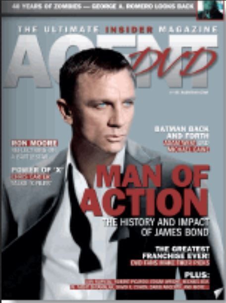 AGENT DVD magazine side cover July 2008