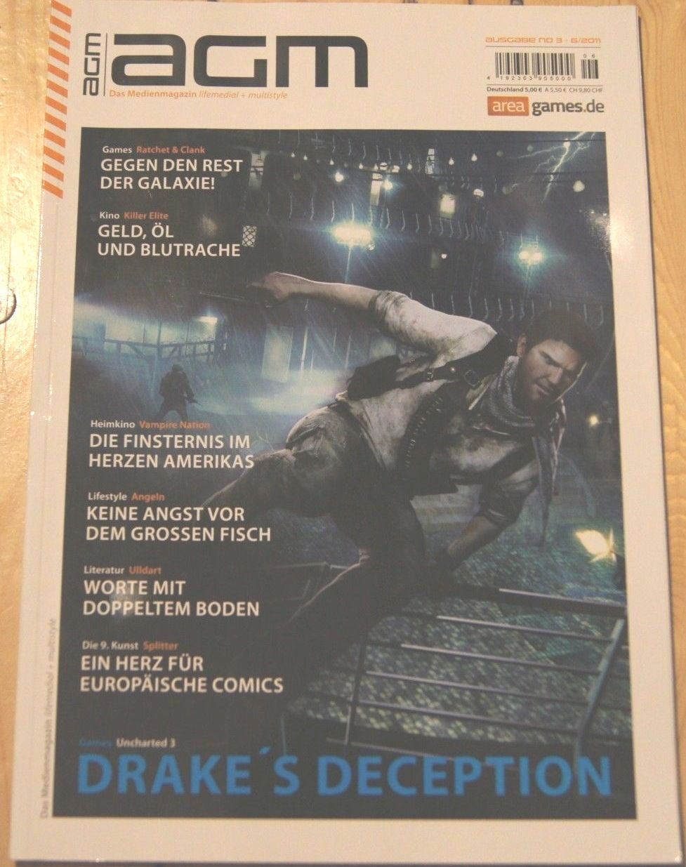 AGM magazine side cover Issue 3 November/December 2011