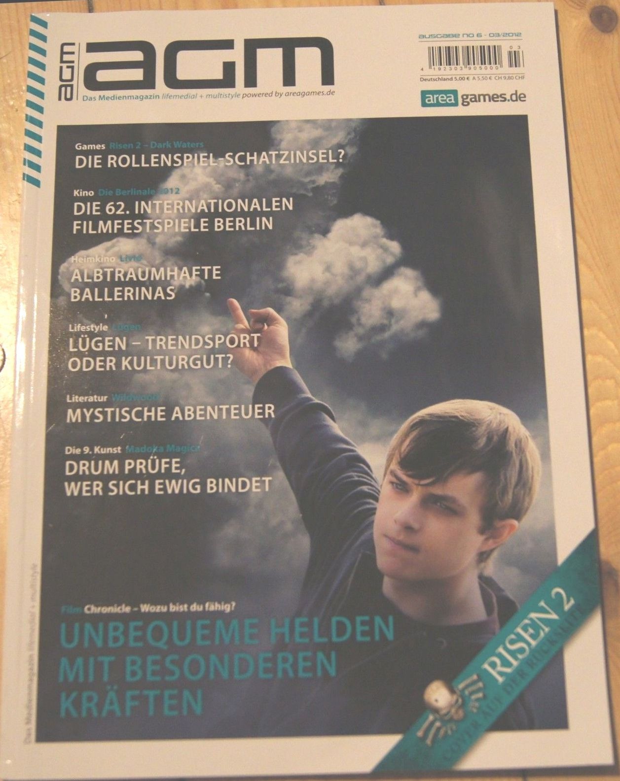 AGM magazine side cover Issue 6 May/June 2012