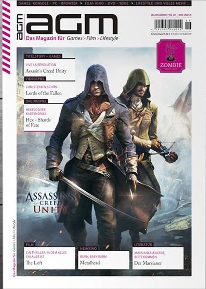 AGM magazine side cover Issue 21 November/December 2014