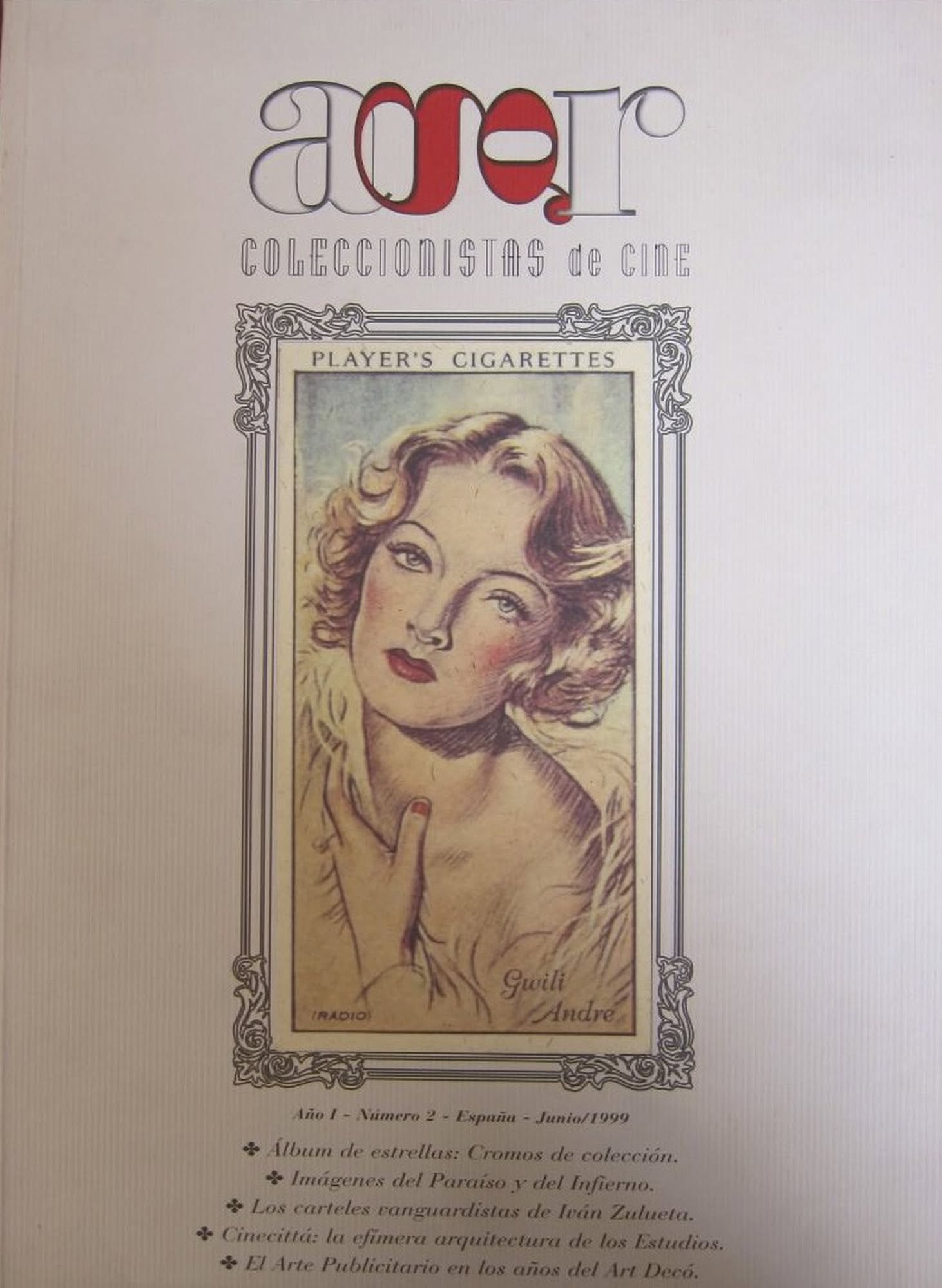 AGR magazine side cover Issue 2 Summer 1999