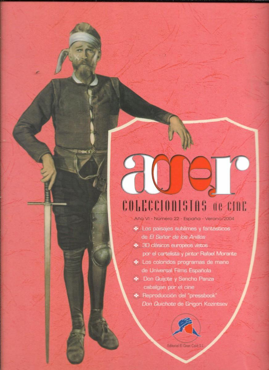AGR magazine side cover Issue 22 Summer 2004