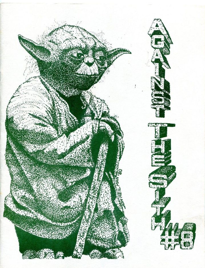 AGAINST THE SITH magazine side cover Issue 8 July 1980