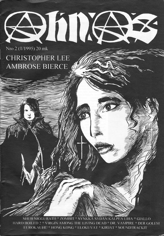 AHNAS magazine side cover Issue 2   1995