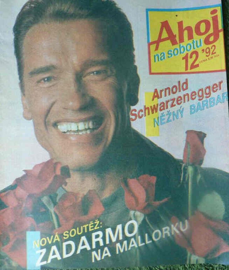 AHOJ magazine side cover Issue 12   1992