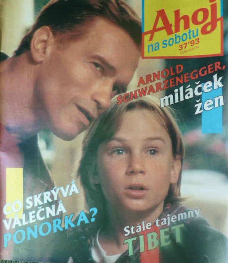 AHOJ magazine side cover Issue 37   1993