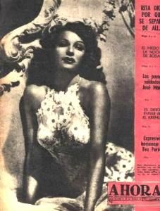AHORA magazine side cover 30 January 1953