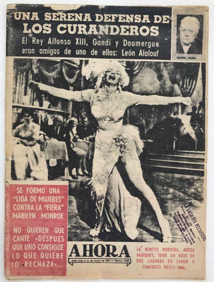AHORA magazine side cover Issue 2188 11 June 1954