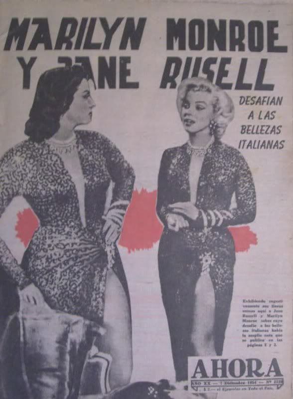 AHORA magazine side cover 7 December 1954