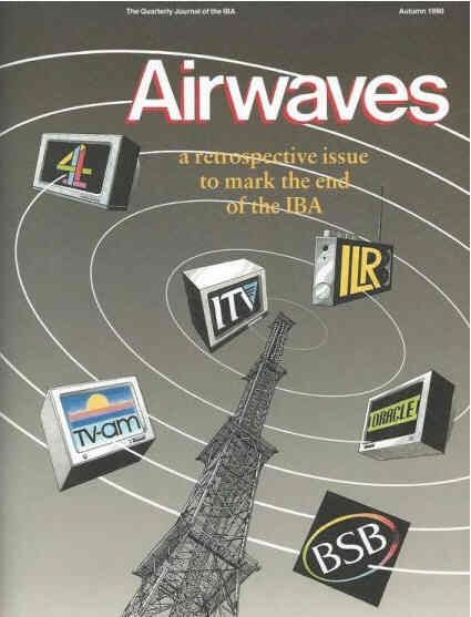 AIRWAVES magazine side cover Autumn 1990