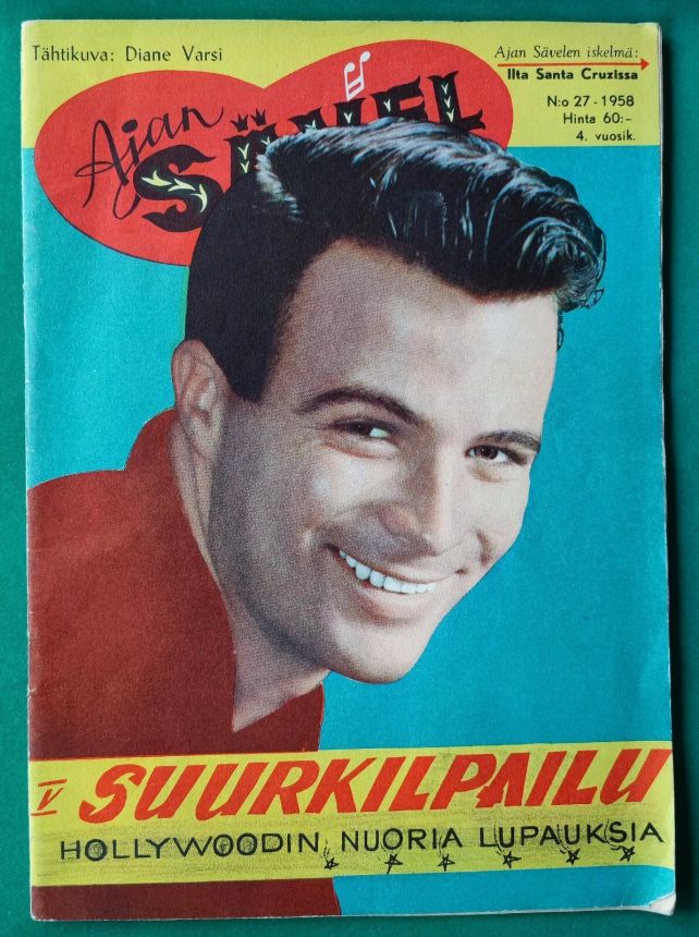 AJAN SAVEL magazine side cover Issue 27   1958