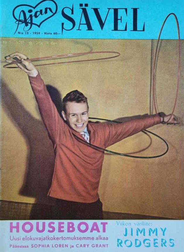 AJAN SAVEL magazine side cover Issue 12   1959
