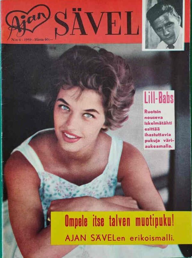AJAN SAVEL magazine side cover Issue 6   1959