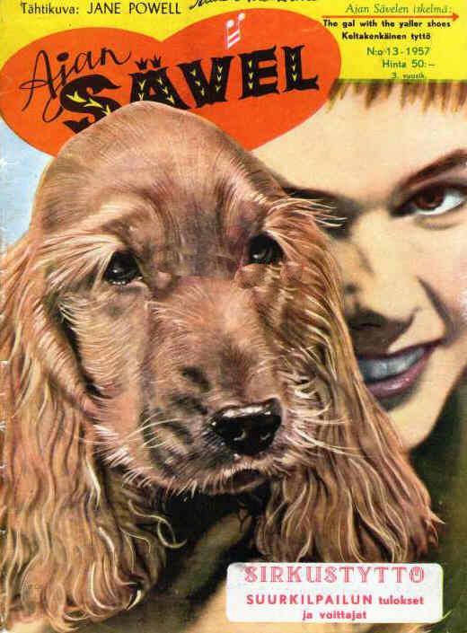 AJAN SAVEL magazine side cover Issue 13  1957