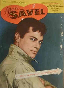 AJAN SAVEL magazine side cover Issue 22  1957