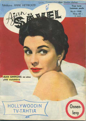 AJAN SAVEL magazine side cover Issue 6  1958