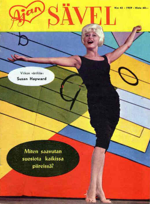 AJAN SAVEL magazine side cover Issue 45  1959