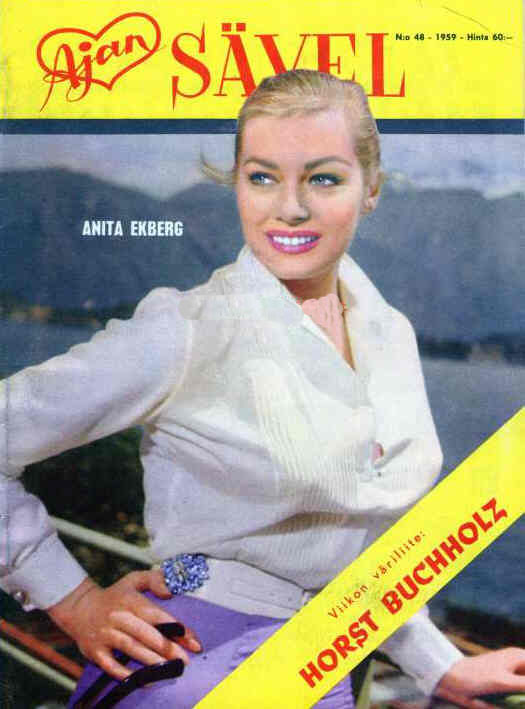 AJAN SAVEL magazine side cover Issue 48  1959
