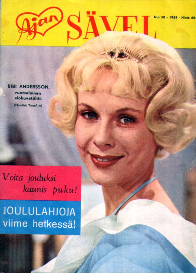 AJAN SAVEL magazine side cover Issue 50  1959