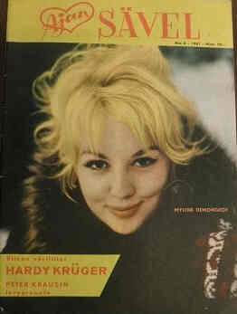 AJAN SAVEL magazine side cover Issue 6  1961