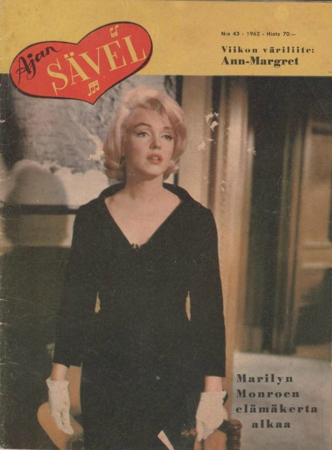 AJAN SAVEL magazine side cover Issue 43  1962