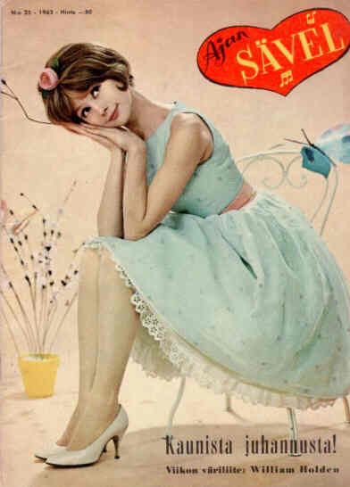 AJAN SAVEL magazine side cover Issue 25  1963