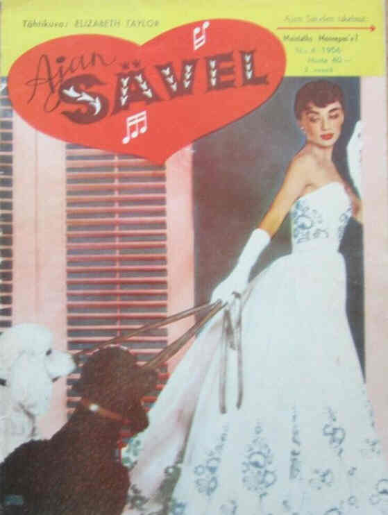 AJAN SAVEL magazine side cover Issue 4   1956