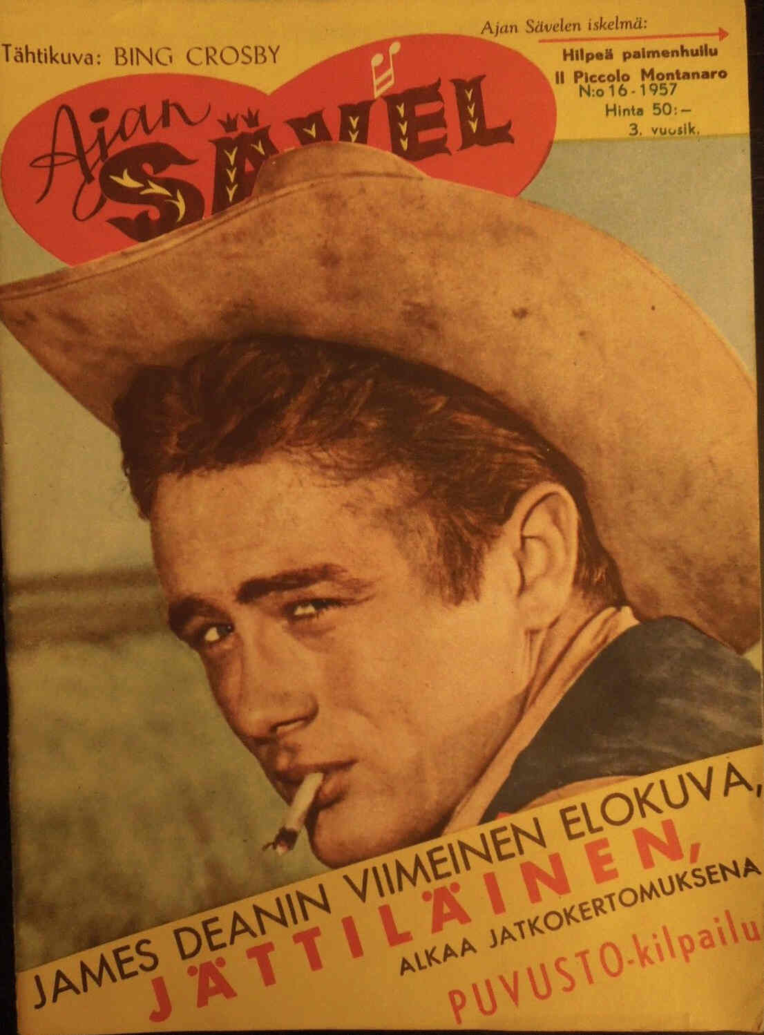 AJAN SAVEL magazine side cover Issue 16  1957