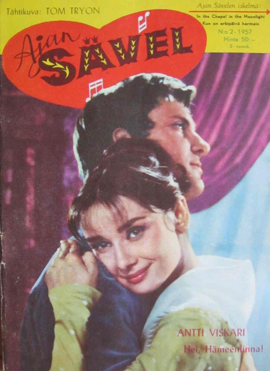 AJAN SAVEL magazine side cover Issue 2  1957