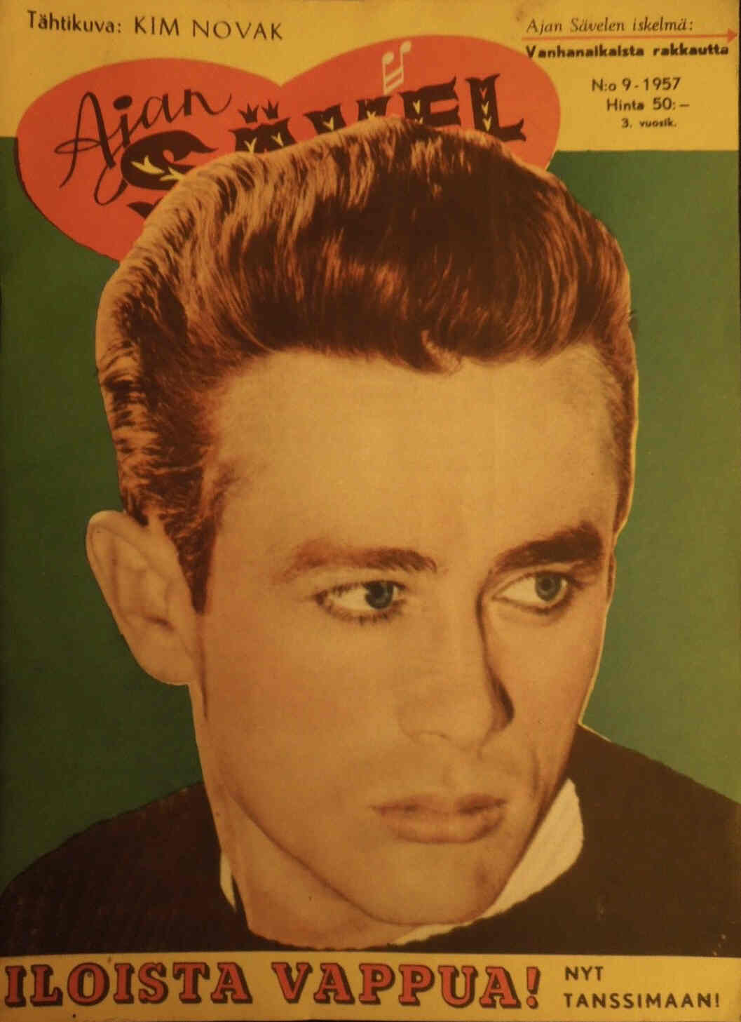 AJAN SAVEL magazine side cover Issue 9  1957