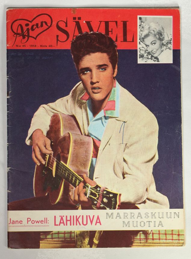AJAN SAVEL magazine side cover Issue 45  1958