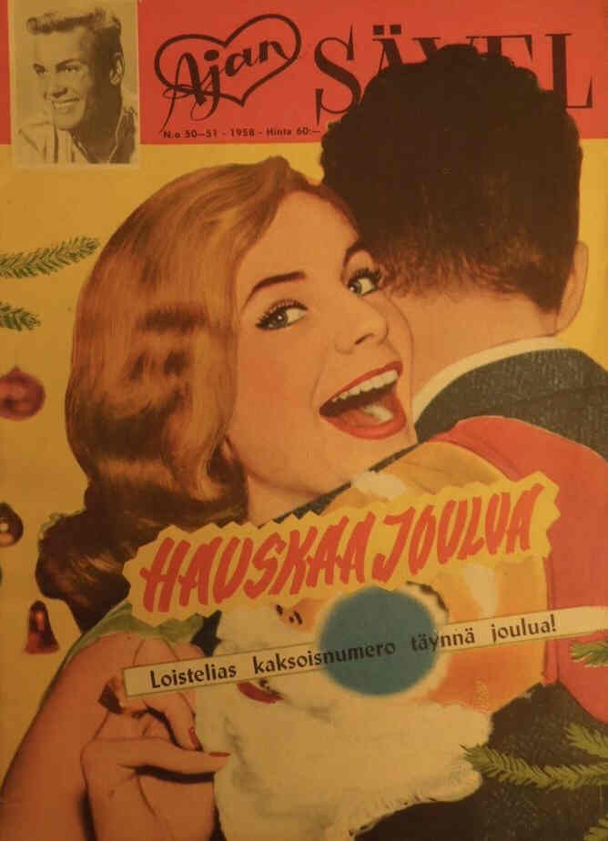 AJAN SAVEL magazine side cover Issue 50/51  1958