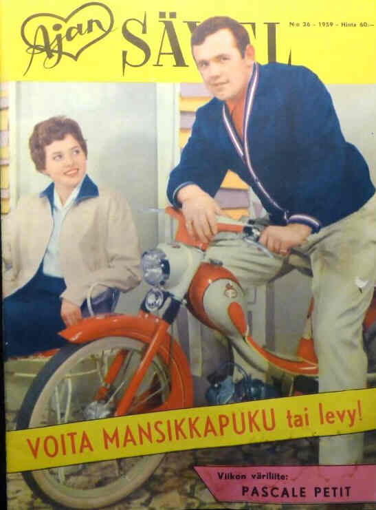 AJAN SAVEL magazine side cover Issue 26   1959