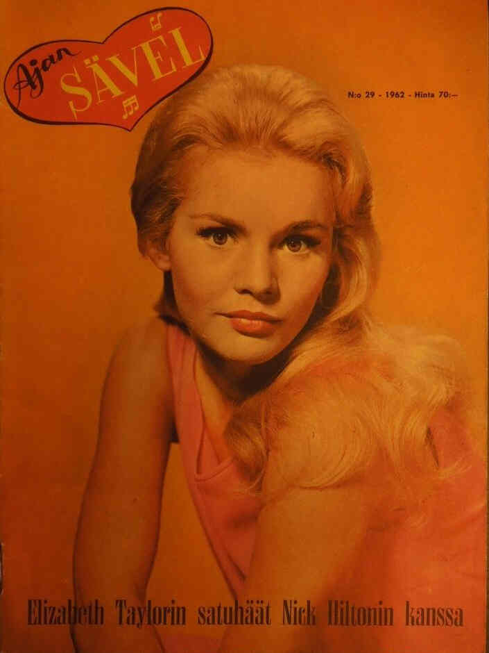 AJAN SAVEL magazine side cover Issue 29  1962