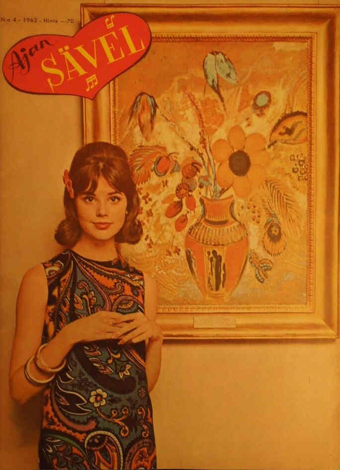 AJAN SAVEL magazine side cover Issue 4  1963