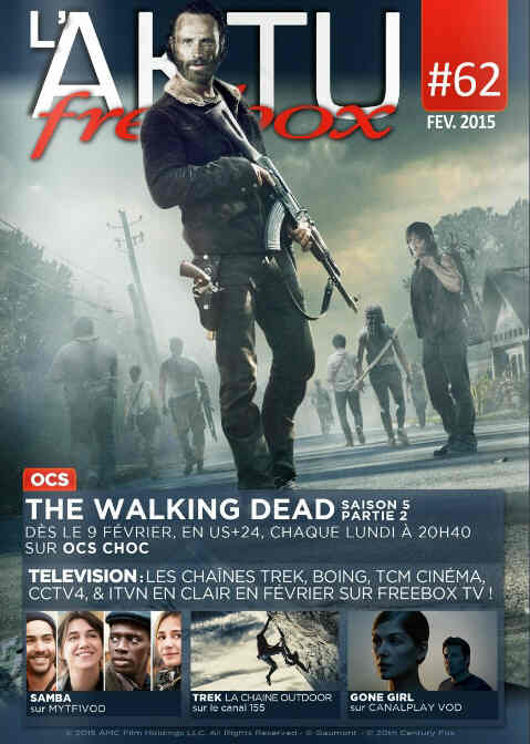 AKTU FREEBOX magazine cover Issue 62 February 2015