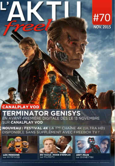 AKTU FREEBOX magazine side cover Issue 70 November 2015