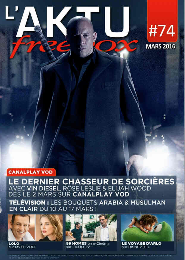 AKTU FREEBOX magazine side cover Issue 74 March 2016