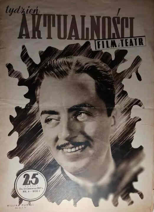 AKTUALNOSCI magazine side cover Issue 4 4 June 1937