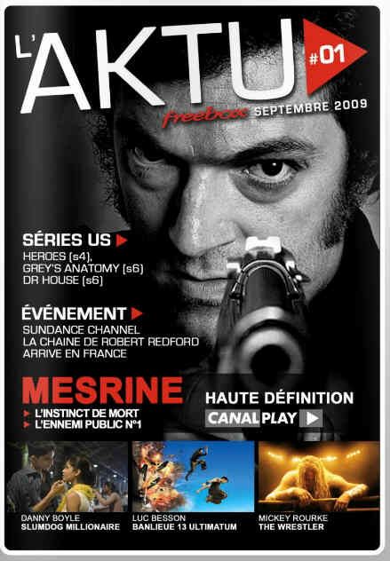 AKTU FREEBOX magazine side cover Issue 1 September 2009