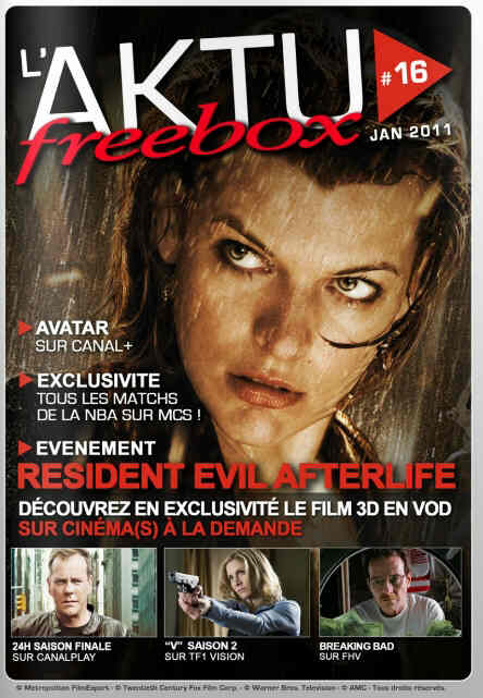 AKTU FREEBOX magazine side cover Issue 16 January 2011